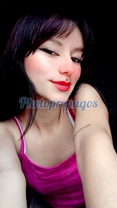 Luisa, mujer que hace videollamadas y sexting