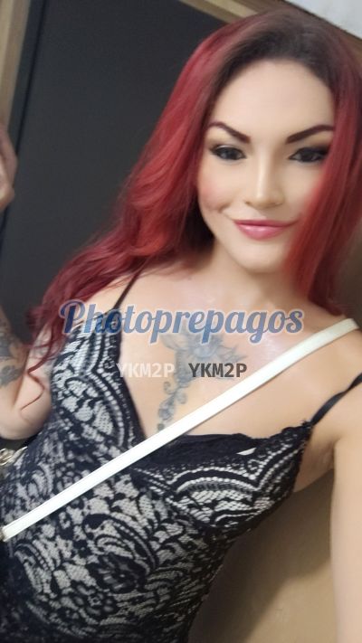 Thaliana Ferrer, travesti que hace videollamadas y sexting