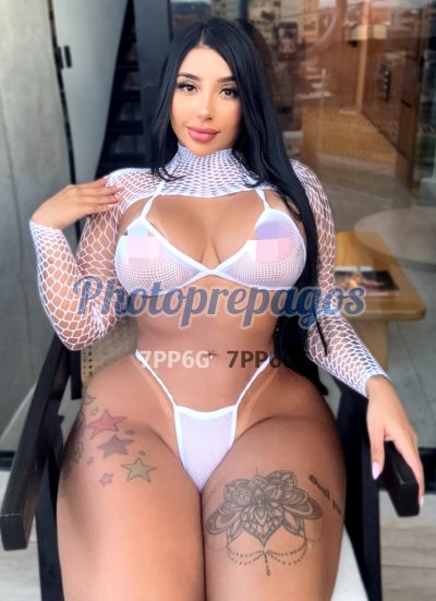 Blue, mujer que hace videollamadas y sexting