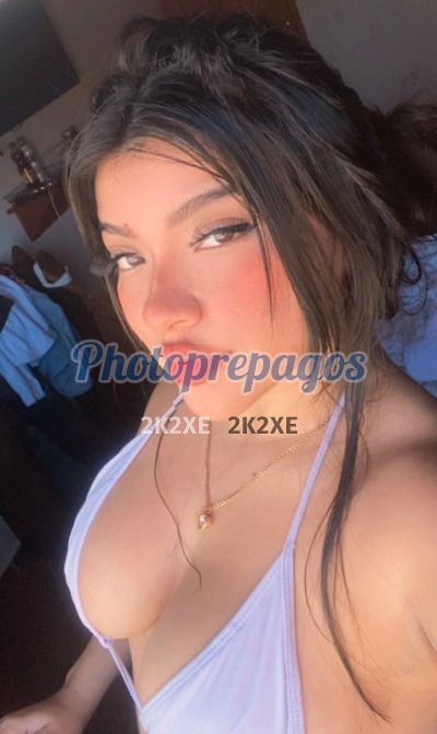Karen, mujer que hace videollamadas y sexting