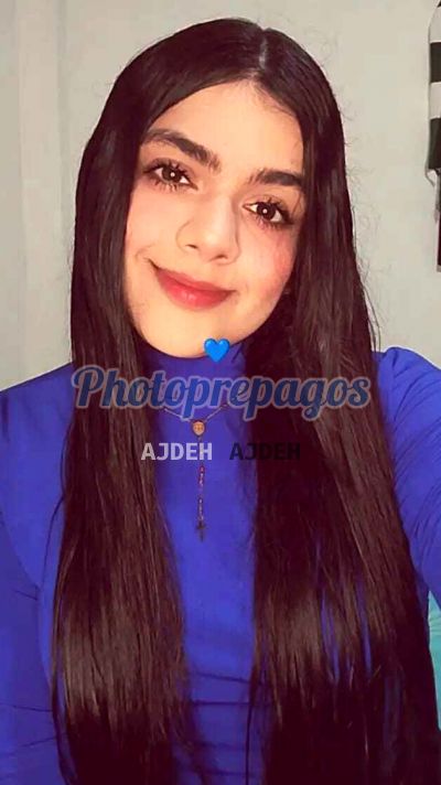 Johana, mujer que hace videollamadas y sexting