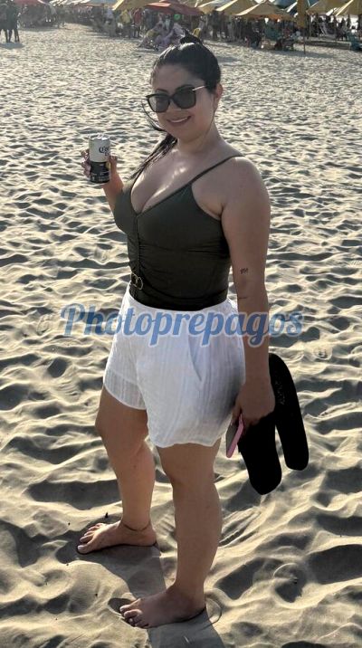 Leidy, mujer que hace videollamadas y sexting